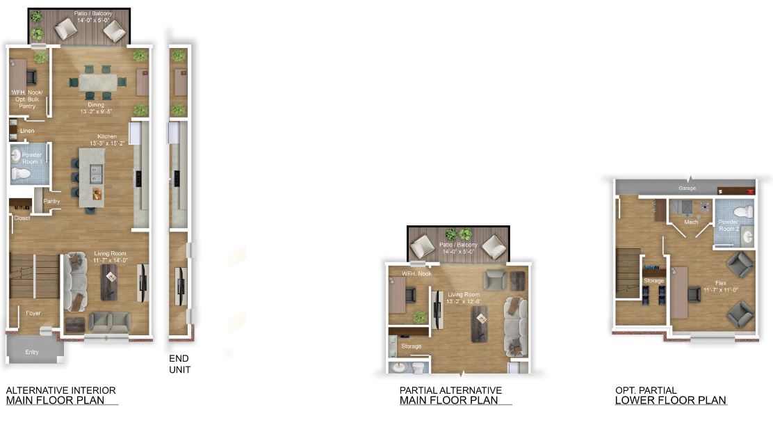 Alternative Floor Plan Layout Options for Insignia Glen 2